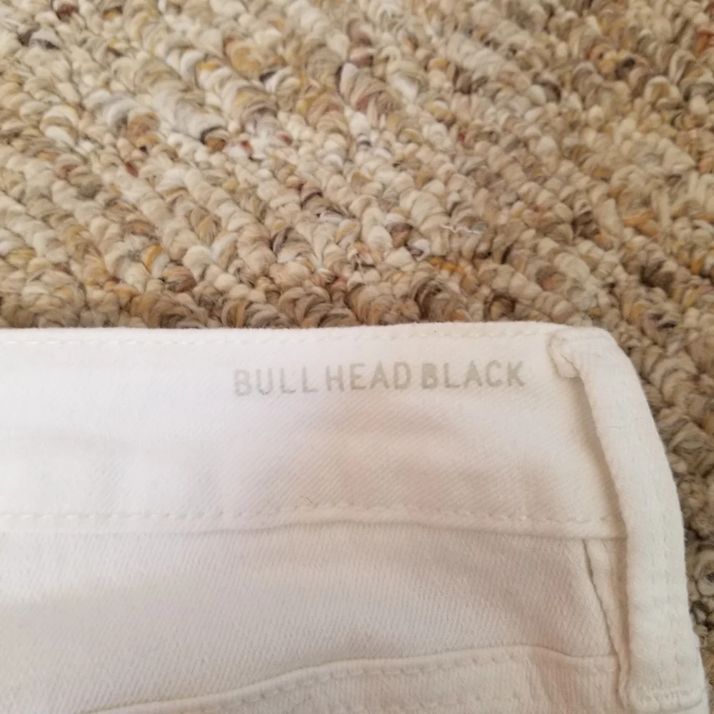 Pacsun Bullhead Black Cotton Denim Legging White Skinny Jeans Sz 13 - Picture 7 of 8